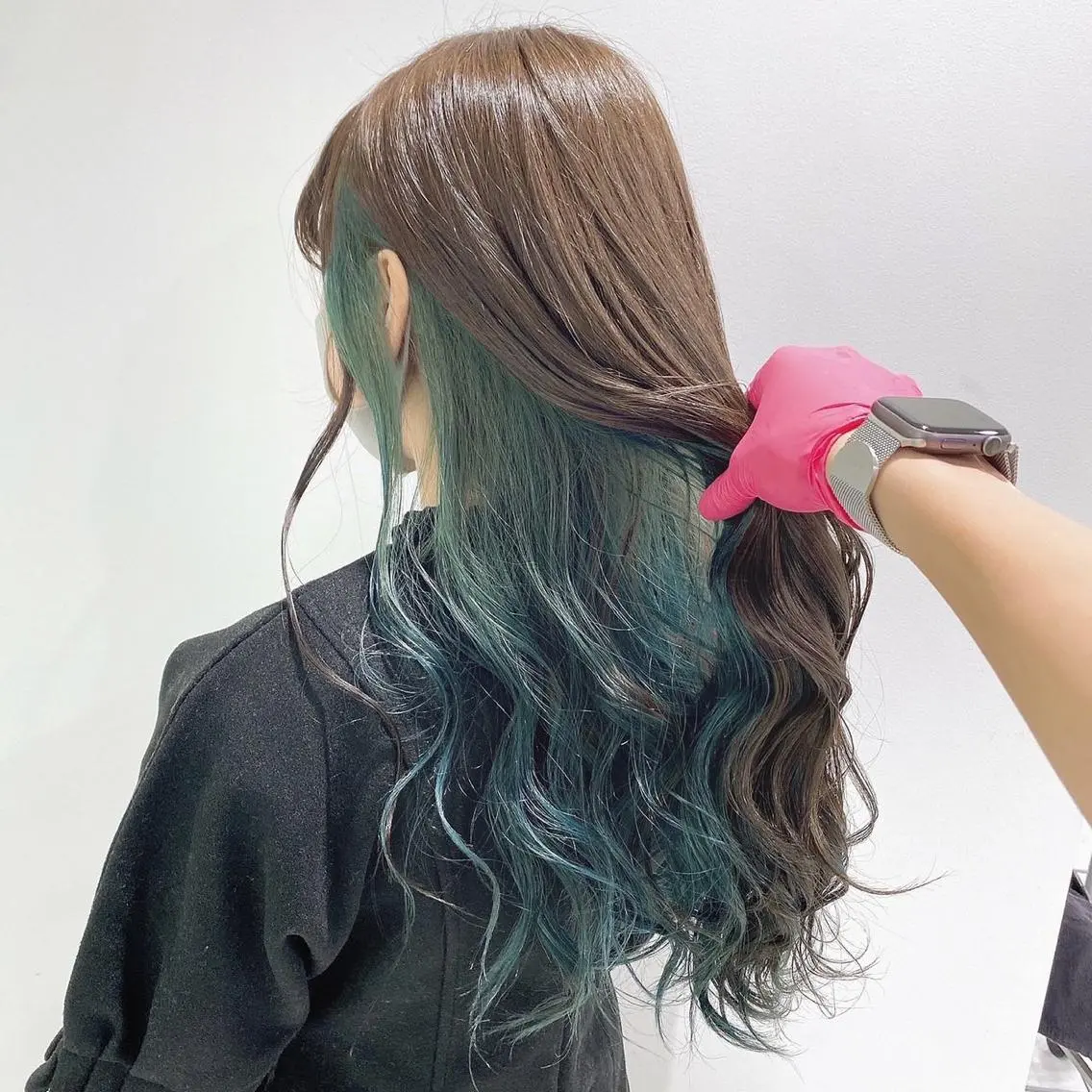 ロング カラー エフェクトブリーチ 🌟前澤啓太朗のヘアスタイル