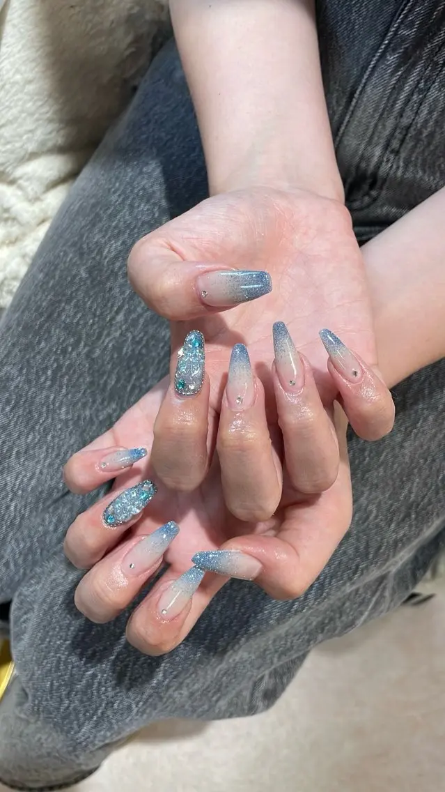 ネイル ハンドネイル SunNail池袋 🍧エミリーのネイルデザイン