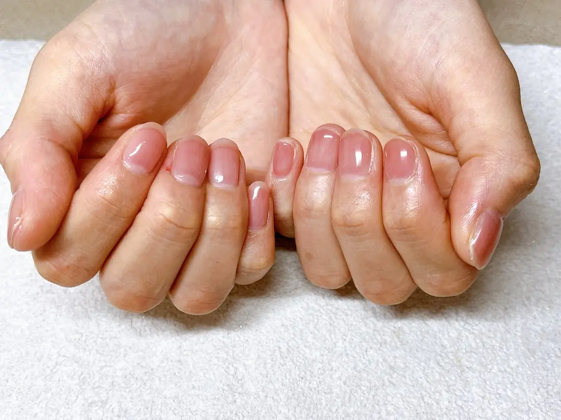 ネイル オーロラネイル フットネイル フレンチネイル ジェルネイル 韓国ネイル ハンドネイル mogunail &blowのネイルデザイン