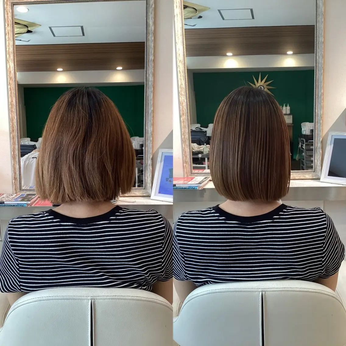 ショート 髪質改善 似合わせカット カット 縮毛矯正 hair bonitaのヘアスタイル