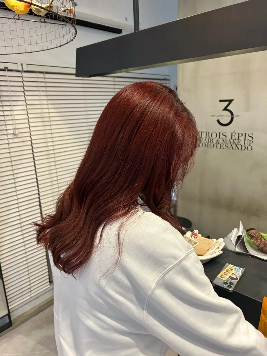 ロング カラー 安福 椎南のヘアスタイル