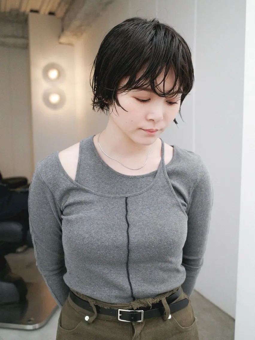 カット+レディースパーマ+トリートメントの写真