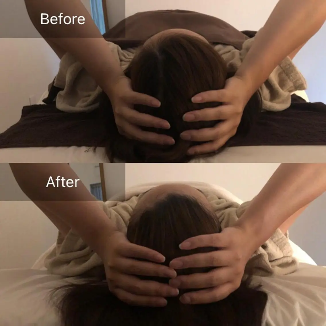 セミロング カラー パーマ ヘアアレンジ メンズ ネイル マツエク・マツパ 温ヘッドマッサージ 【jiu】大久保佳奈のエステ・リラクイメージ