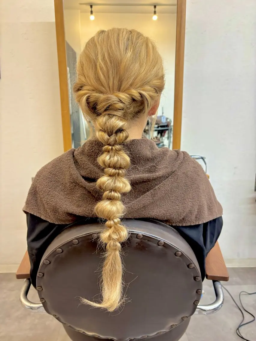 ロング ヘアアレンジ luxbe /アシスタント るなのヘアスタイル