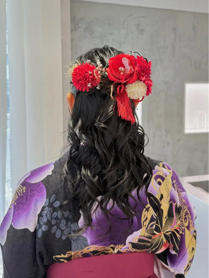 【卒業式】 🌸♡ヘアセット♡🌸　早朝◎の写真