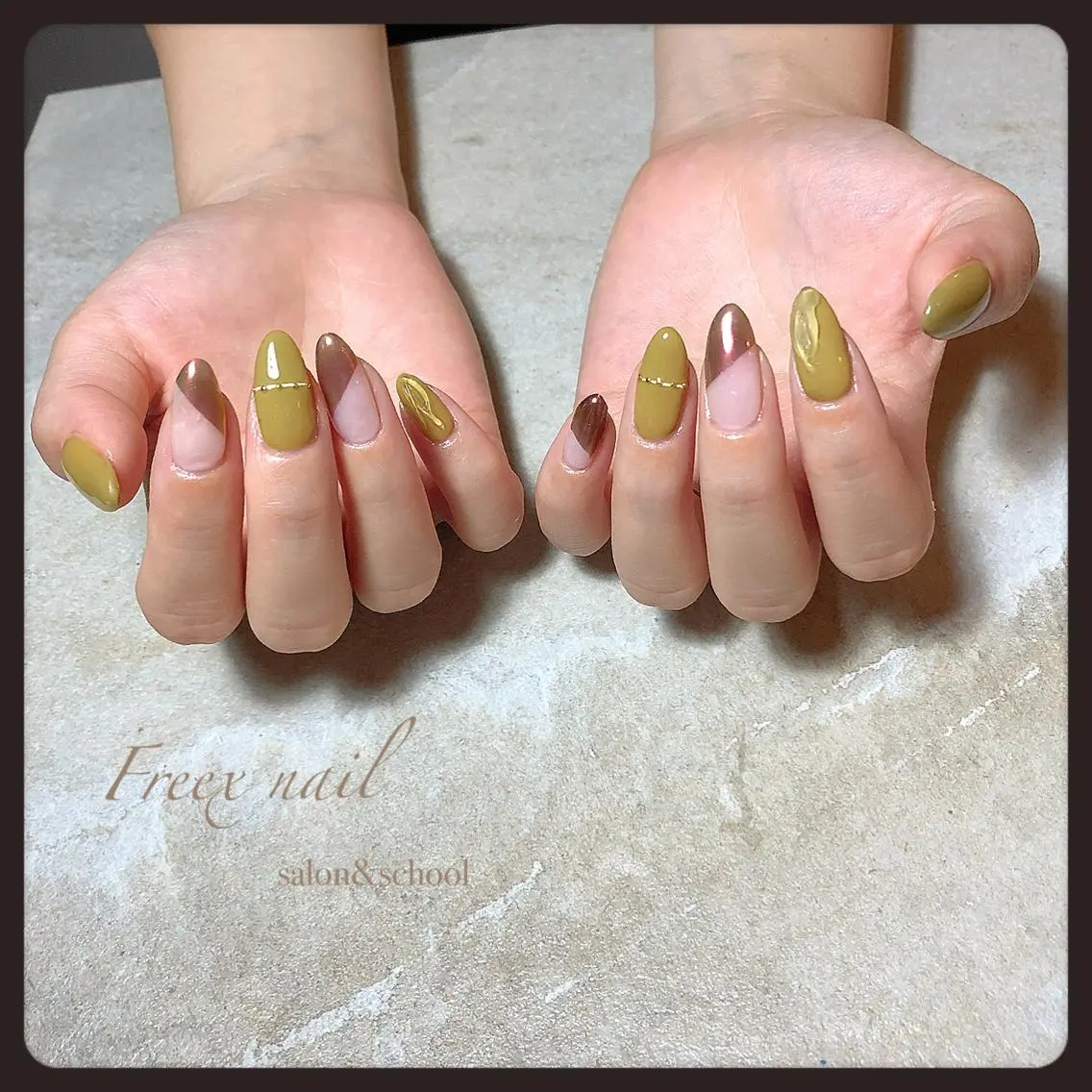 ネイル ミラーネイル freex nail /ニュアンス/個性派のネイルデザイン