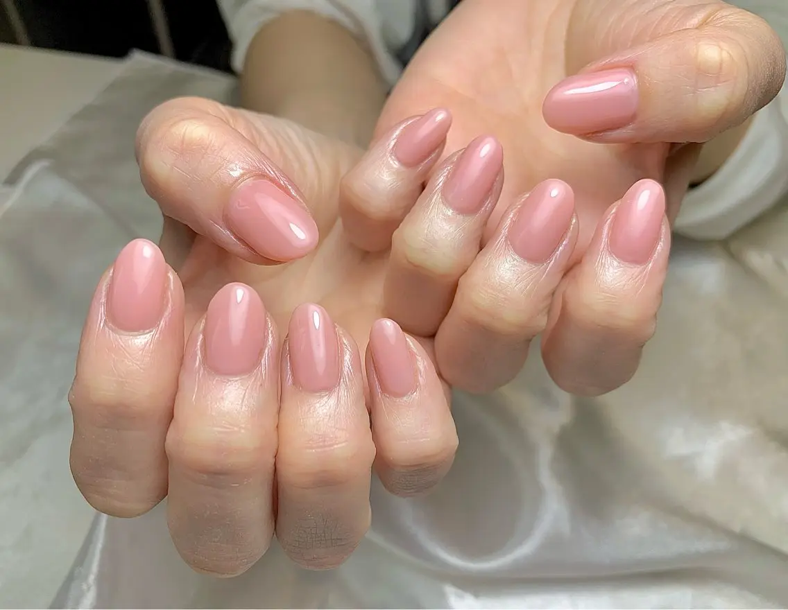 ハンドネイル　　ワンカラー/グラデーションの写真