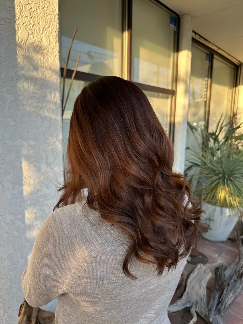 ロング 田中 桜風のヘアスタイル