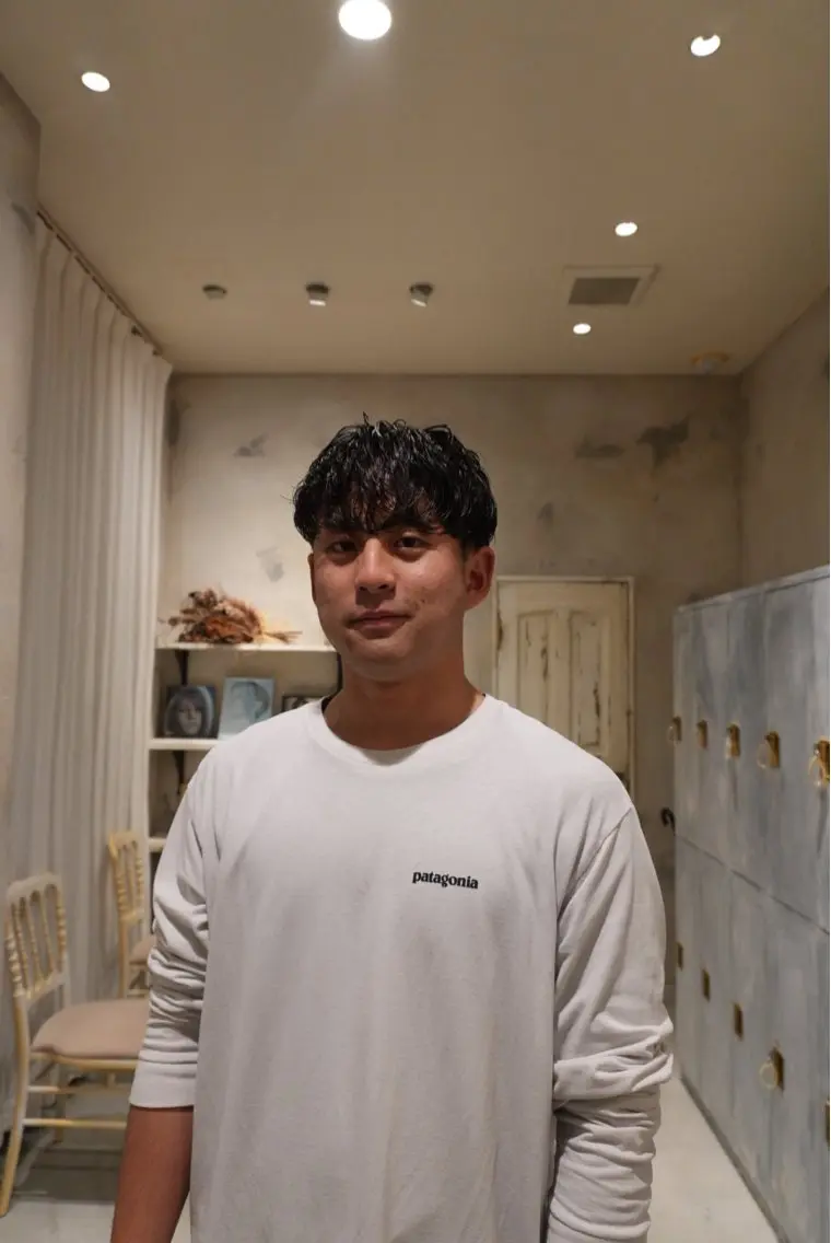 メンズ ショート・ボブ れいかのヘアスタイル