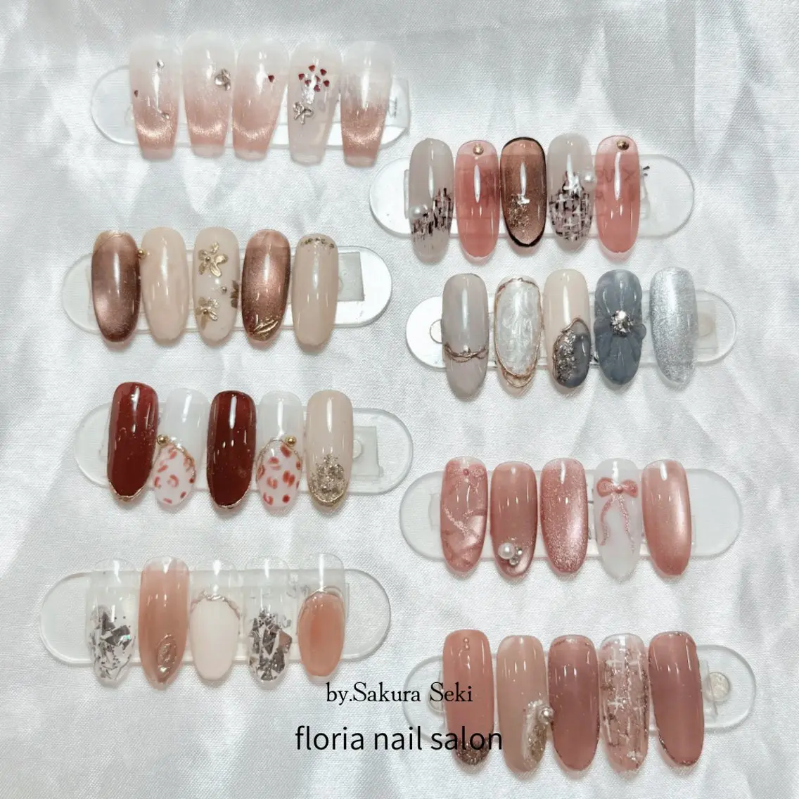 ネイル ハンドネイル floria セキのネイルデザイン