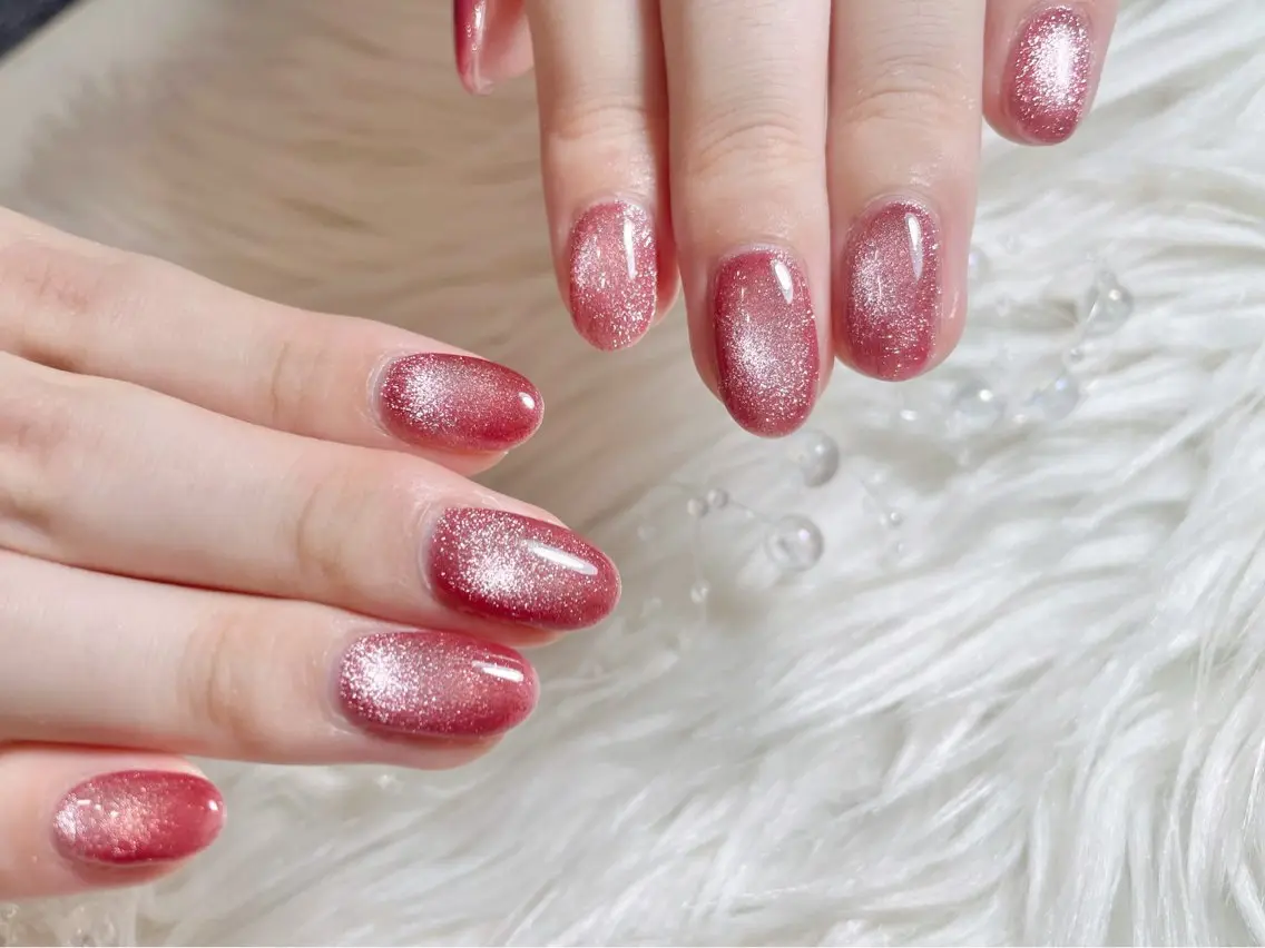 ワンカラーorマグネット、フラッシュ💅オフ込み🩷の写真