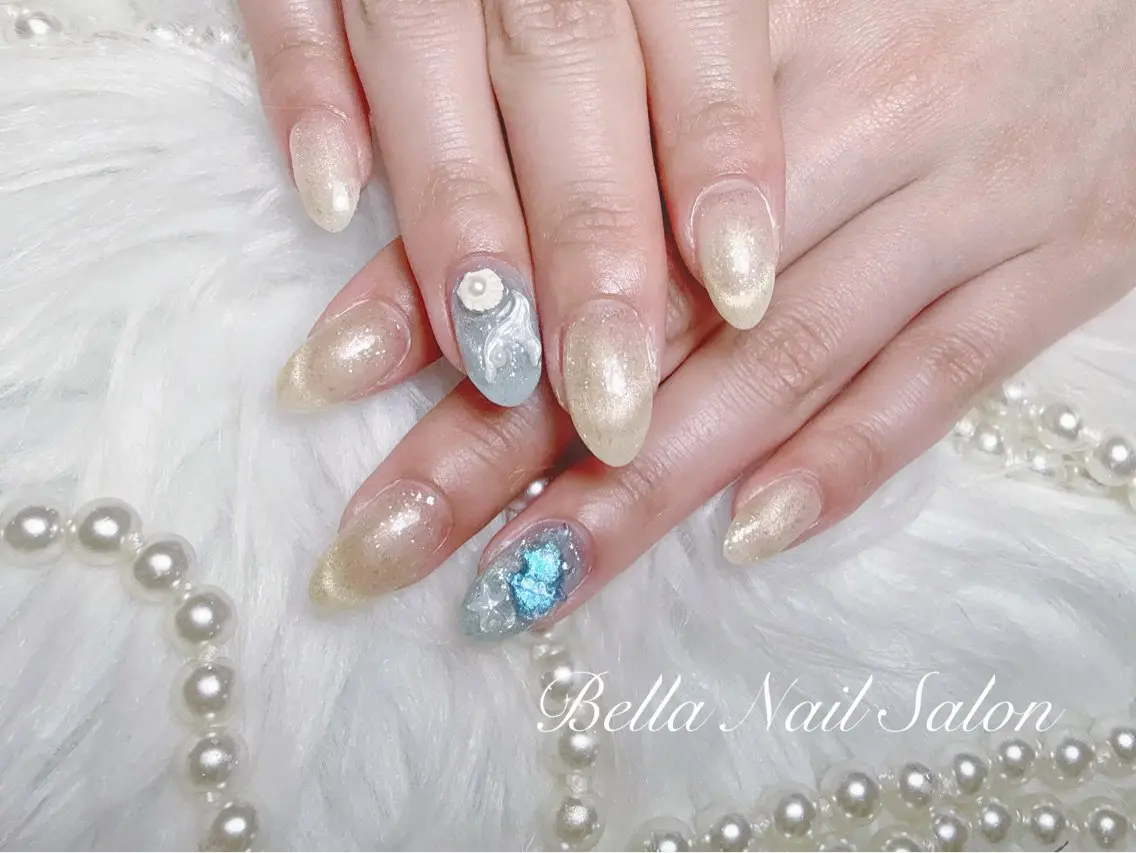 ネイル ハンドネイル Bella Nail Salonパラジェルのネイルデザイン