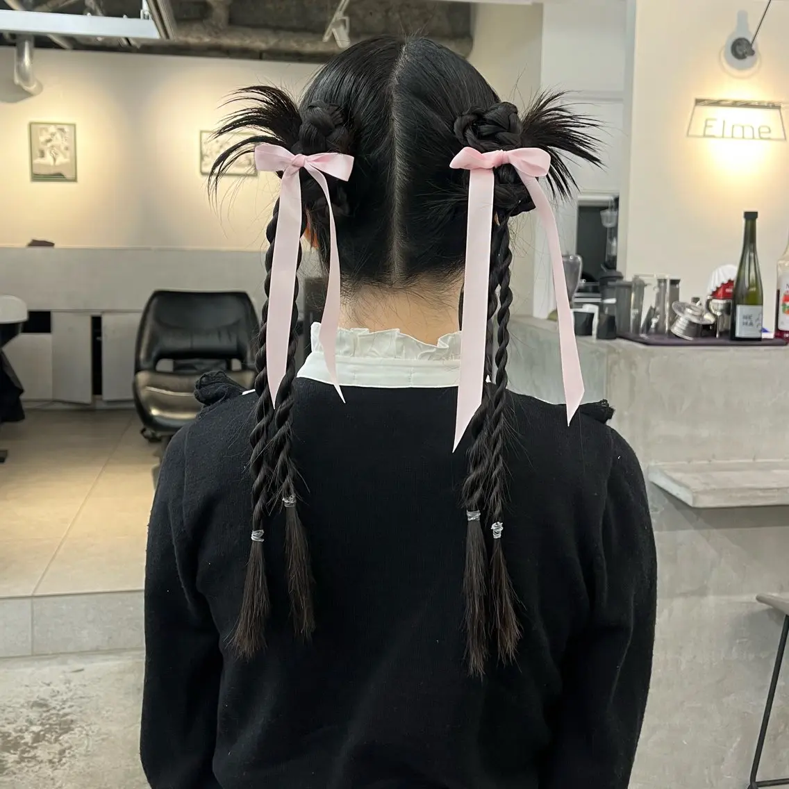 ロング ヘアアレンジ ロング ハイトーンカラー 🌟  ミキのエステ・リラクイメージ