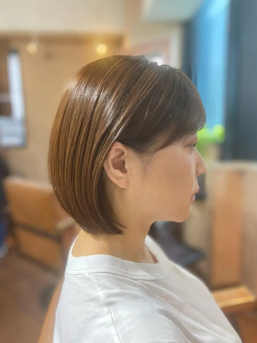 似合わせカット+髪質改善トリートメント+マイクロバブル+(marbb)の写真