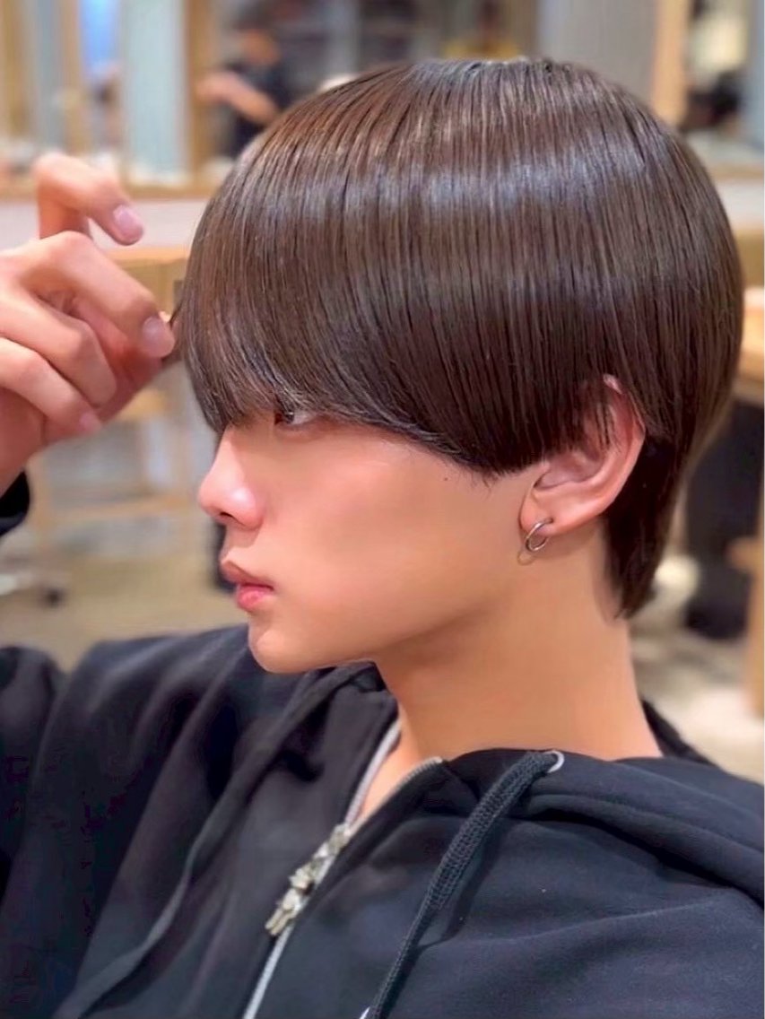 ショート ヘアカラー 韓国メンズカラー┆ maoのヘアスタイル