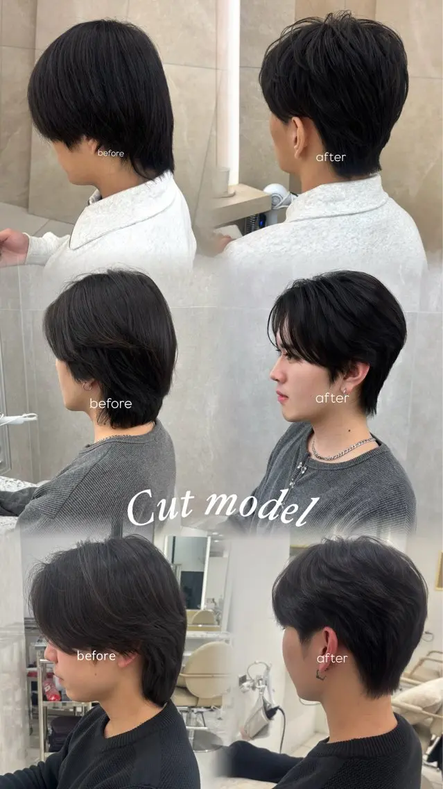 メンズ ひな/メンズ カットのヘアスタイル
