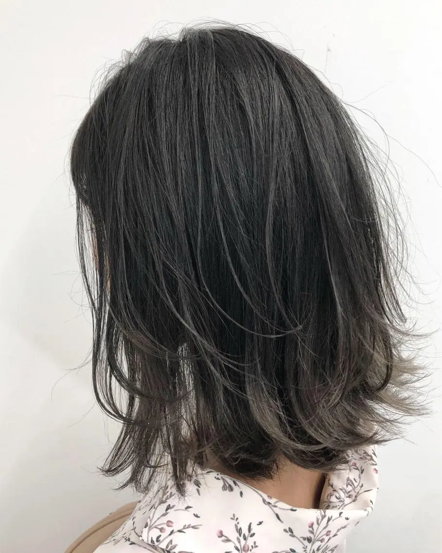 オルチャンカット + 透け感カラー🇰🇷の写真