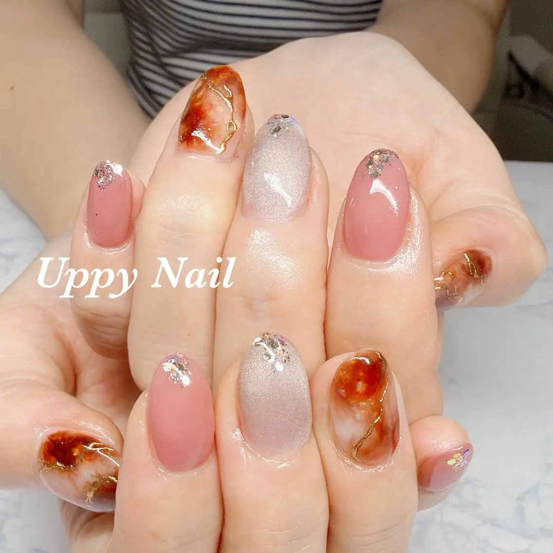 ネイル ハンドネイル Uppy Nail ukyoのネイルデザイン