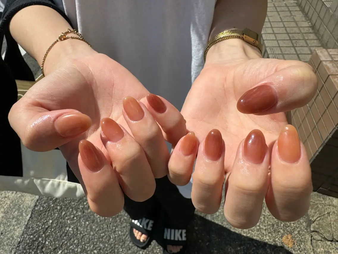 ネイル LAVISH 大和店 emi・:*+のネイルデザイン