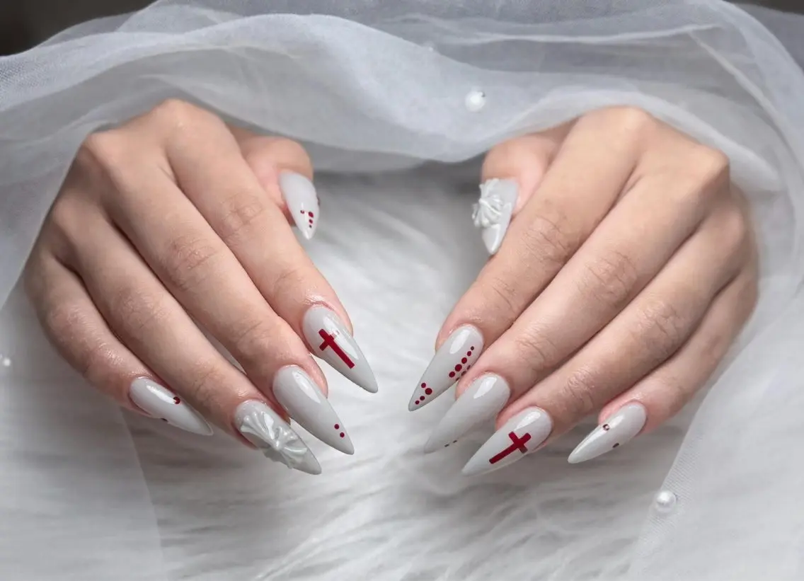 ネイル アートネイル 長さ出し ジェルネイル 韓国ネイル マグネットネイル ハンドネイル Cloudy Chan Nailのネイルデザイン