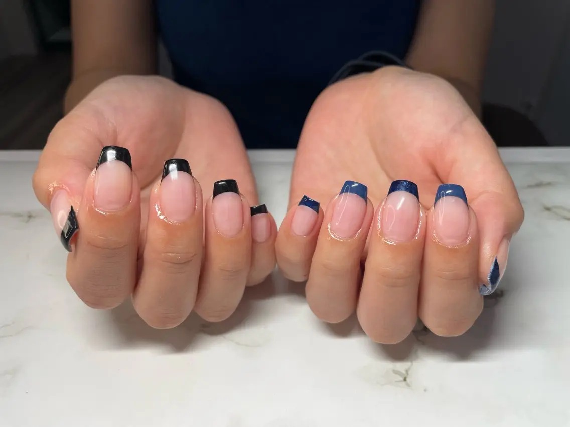 ネイル フレンチネイル nail salon シェリコのネイルデザイン