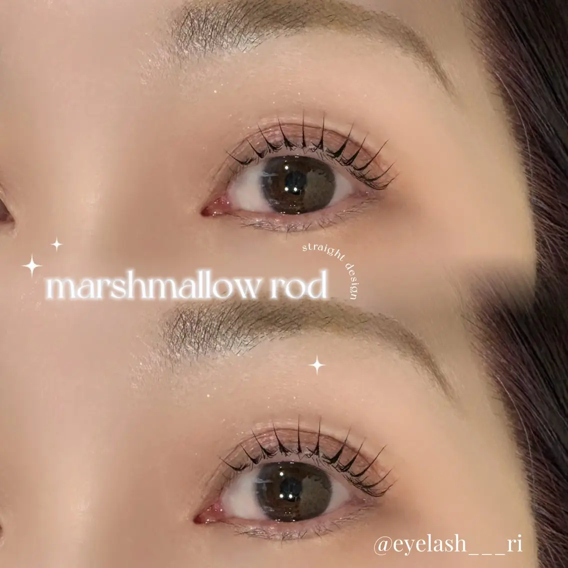 マツエク・マツパ ナチュラル eyelash Lily Rinaのマツエク・マツパデザイン