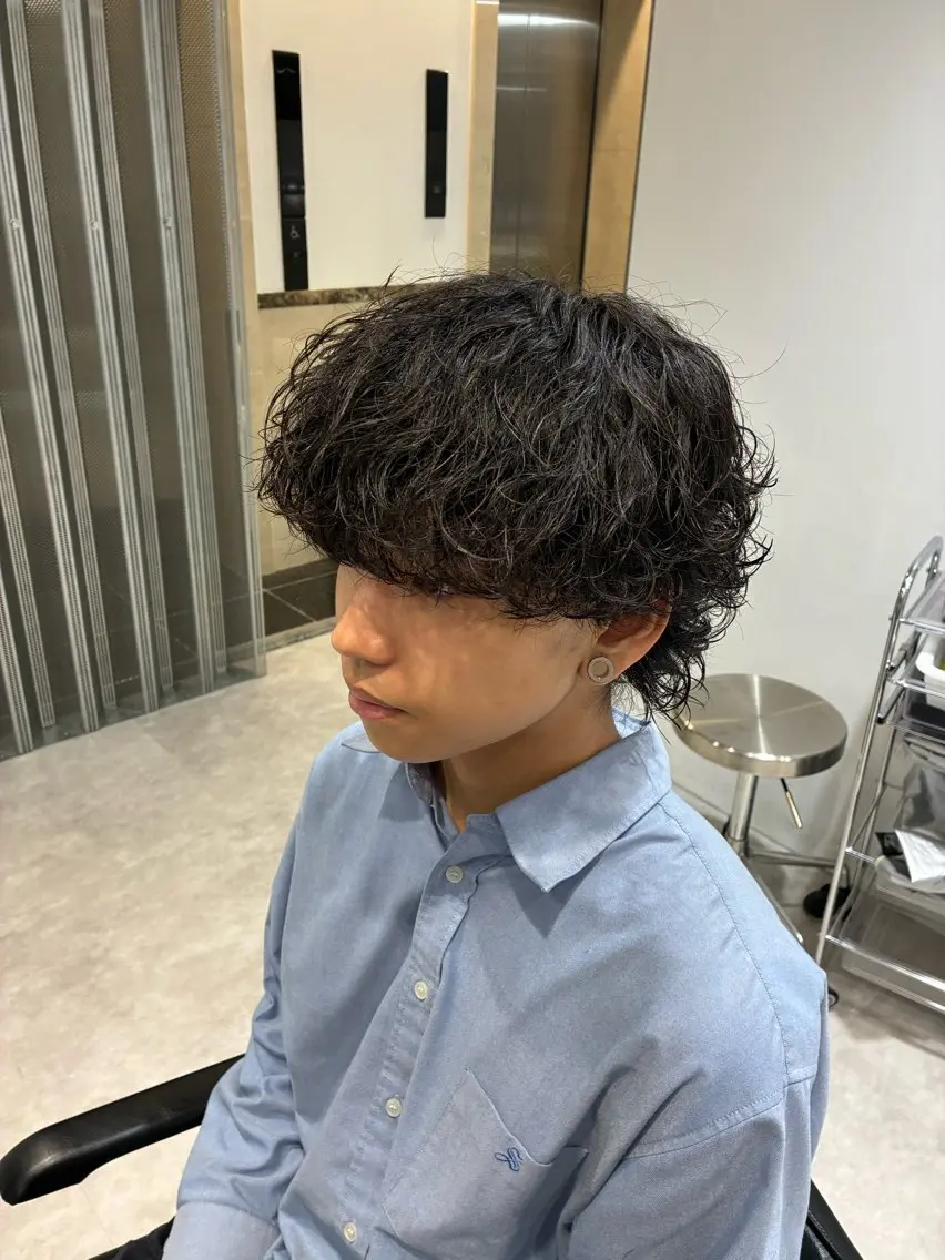 パーマ メンズ パーマ fifth 菅原 耕太のヘアスタイル