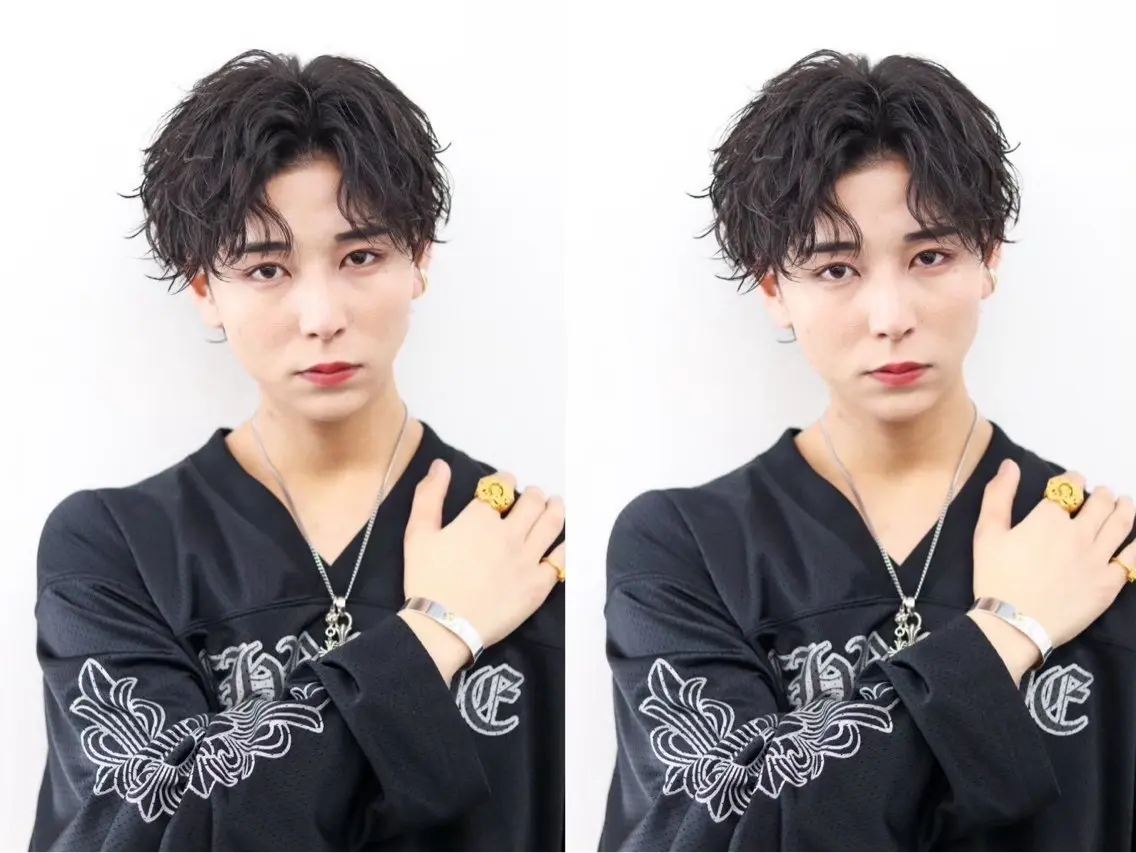 ショート パーマ メンズ 楽にキマる🔥垢抜け ヘア/RAIKIのヘアスタイル