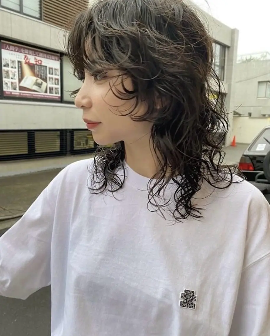 ロング パーマ カット パーマ ✨️パーマ✨ たなかひろとのヘアスタイル