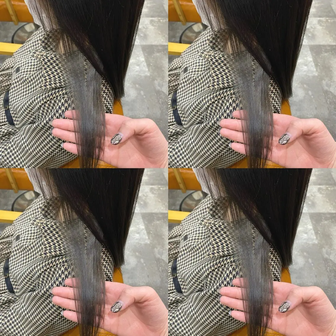 セミロング エクステ×髪質改善× 𝑺𝑬𝑵𝑹𝑰のヘアスタイル