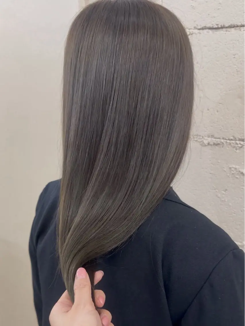ロング カラーモデル募集✨ 天野叶渉のヘアスタイル