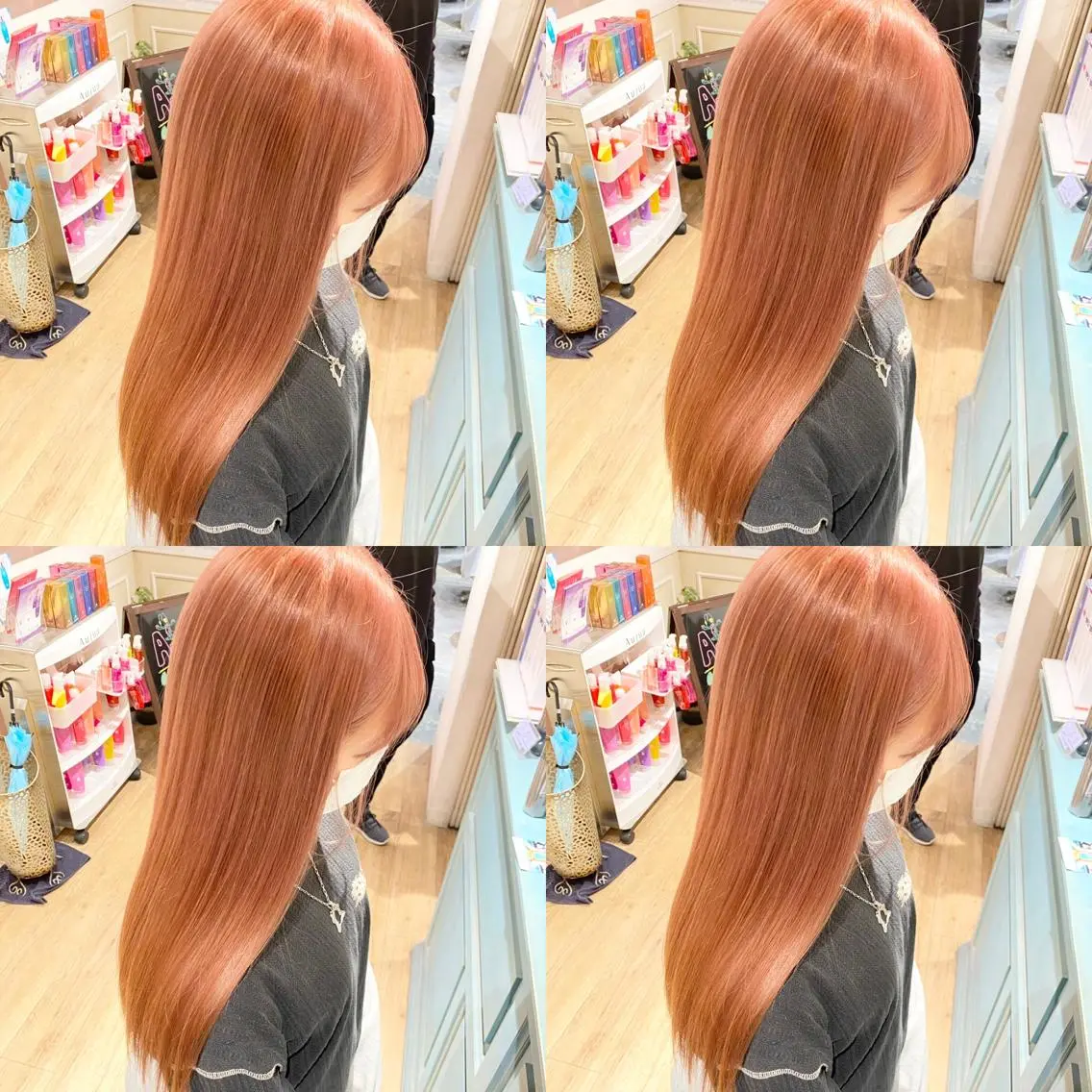 ロング カラー ヘアカラー トリートメント 店長✨髪質改善✖️ 透明感カラー／純大のヘアスタイル