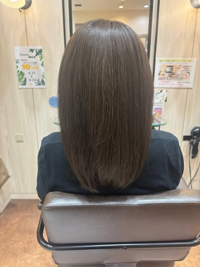 カラー かこ このはのヘアスタイル