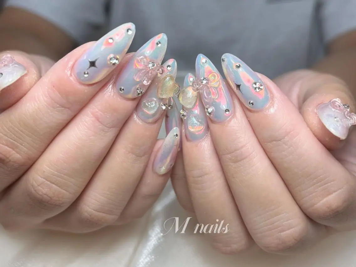 ネイル 🎀lien nail🫧rioのネイルデザイン