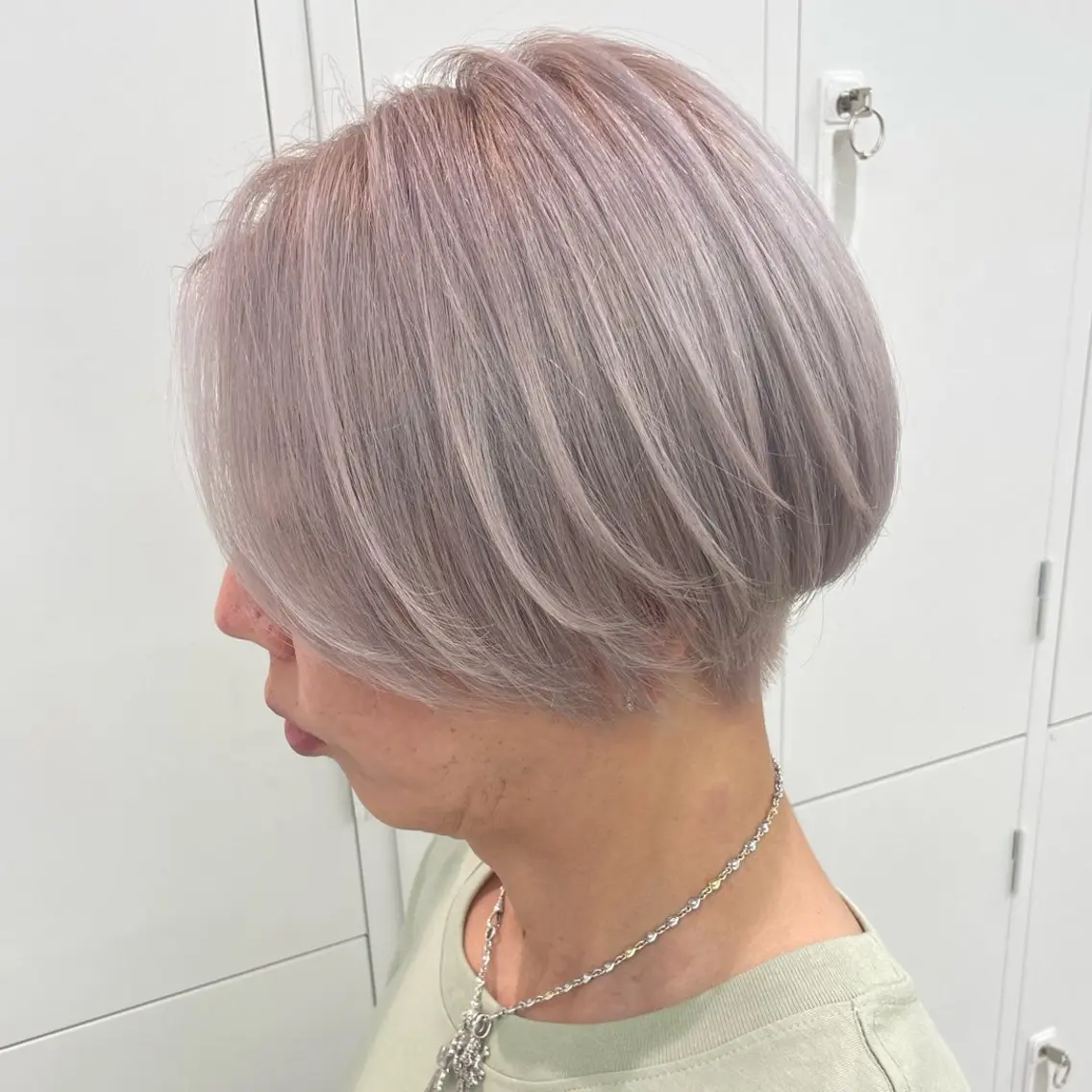 ショート カラー カット ヘアカラー 奥山義進/大宮 /ダブルカラーのヘアスタイル