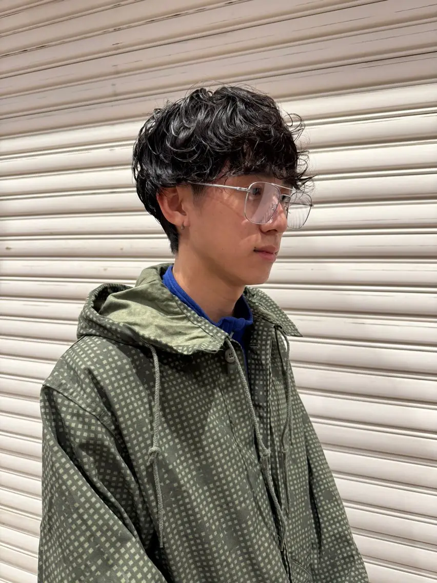 ☆25歳以下1名様限定1000円‼️☆メンズカット＋パーマ🌀の写真