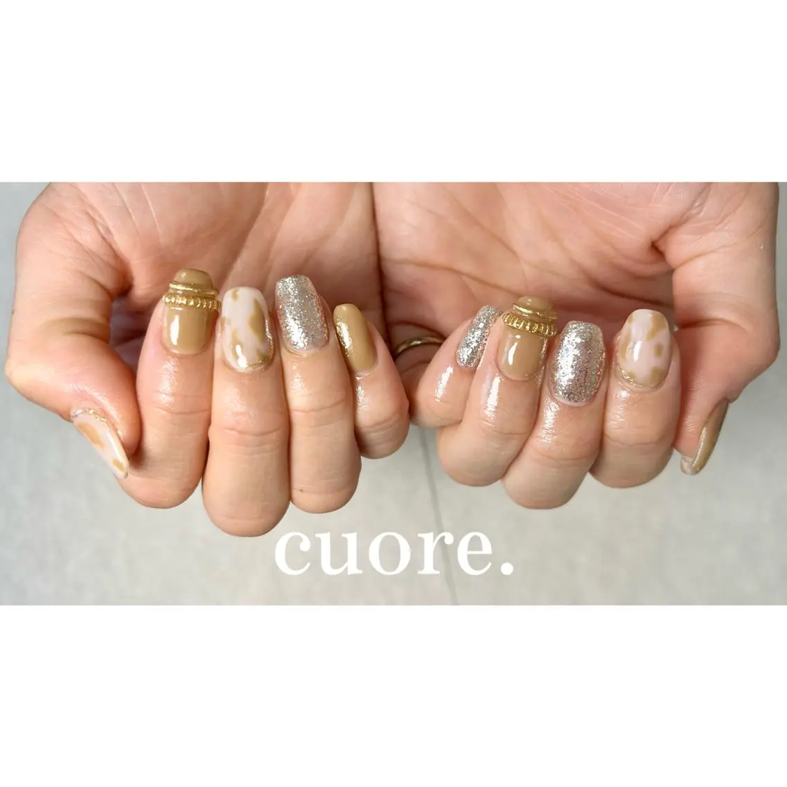 ネイル 持ち込み nail salon cuore.のネイルデザイン
