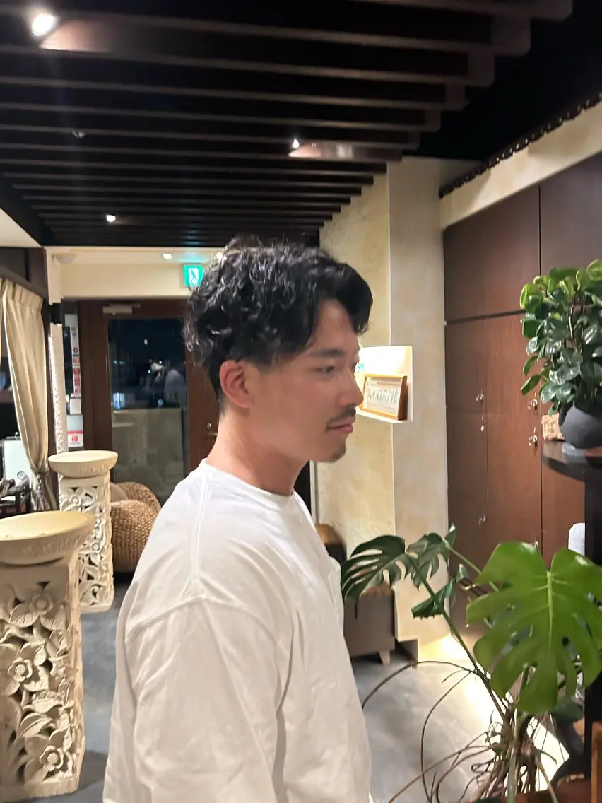 似合わせカット+パーマ+眉カット+スパシャンプーの写真