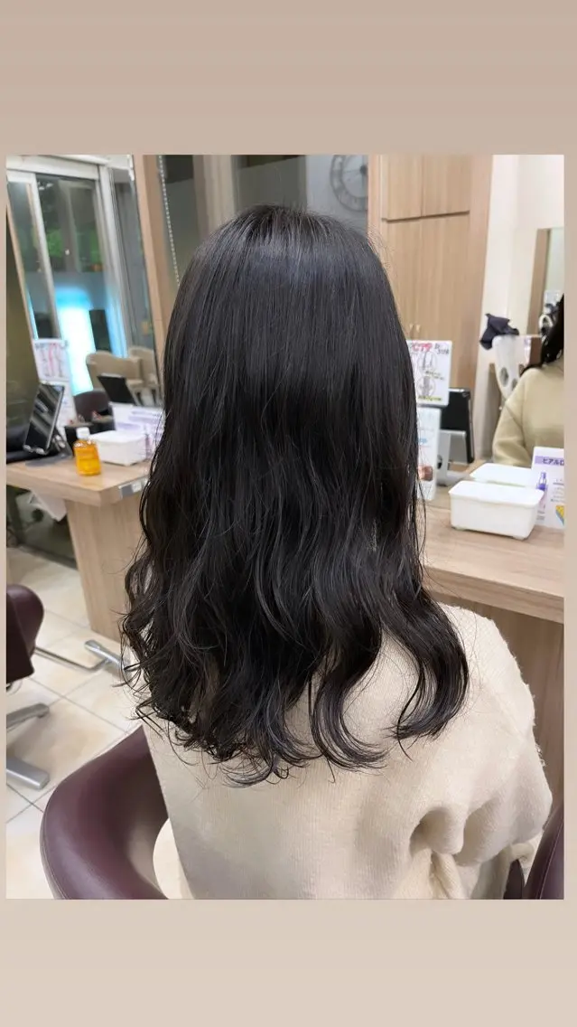 【💃ゆるふわパーマ💃】カット+デジタルパーマ+オリジナルトリートメントの写真