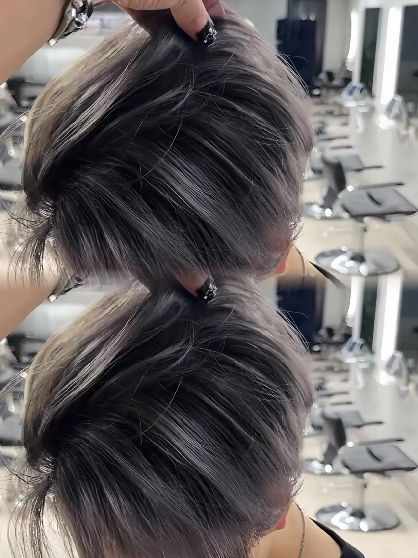 カラー メンズ メンズバレイヤージュ バレイヤージュ ヘアカラー 表参道/ハイライト バレイヤージュのヘアスタイル