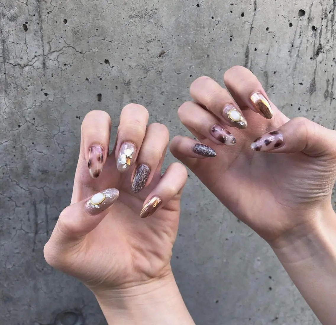 ネイル ニュアンスネイル nail salon granveilのネイルデザイン