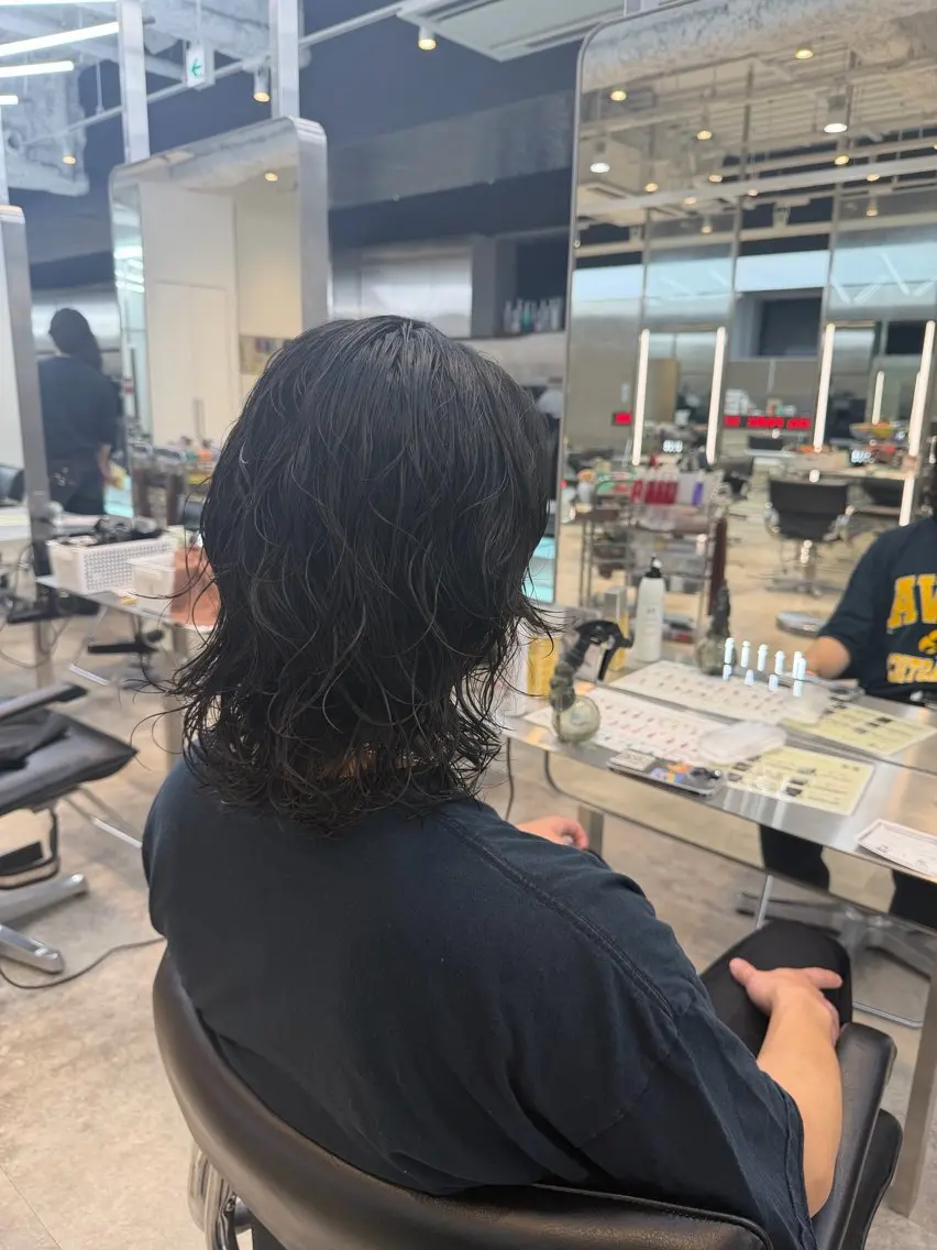 パーマ メンズ fifth PARK HINATAのヘアスタイル