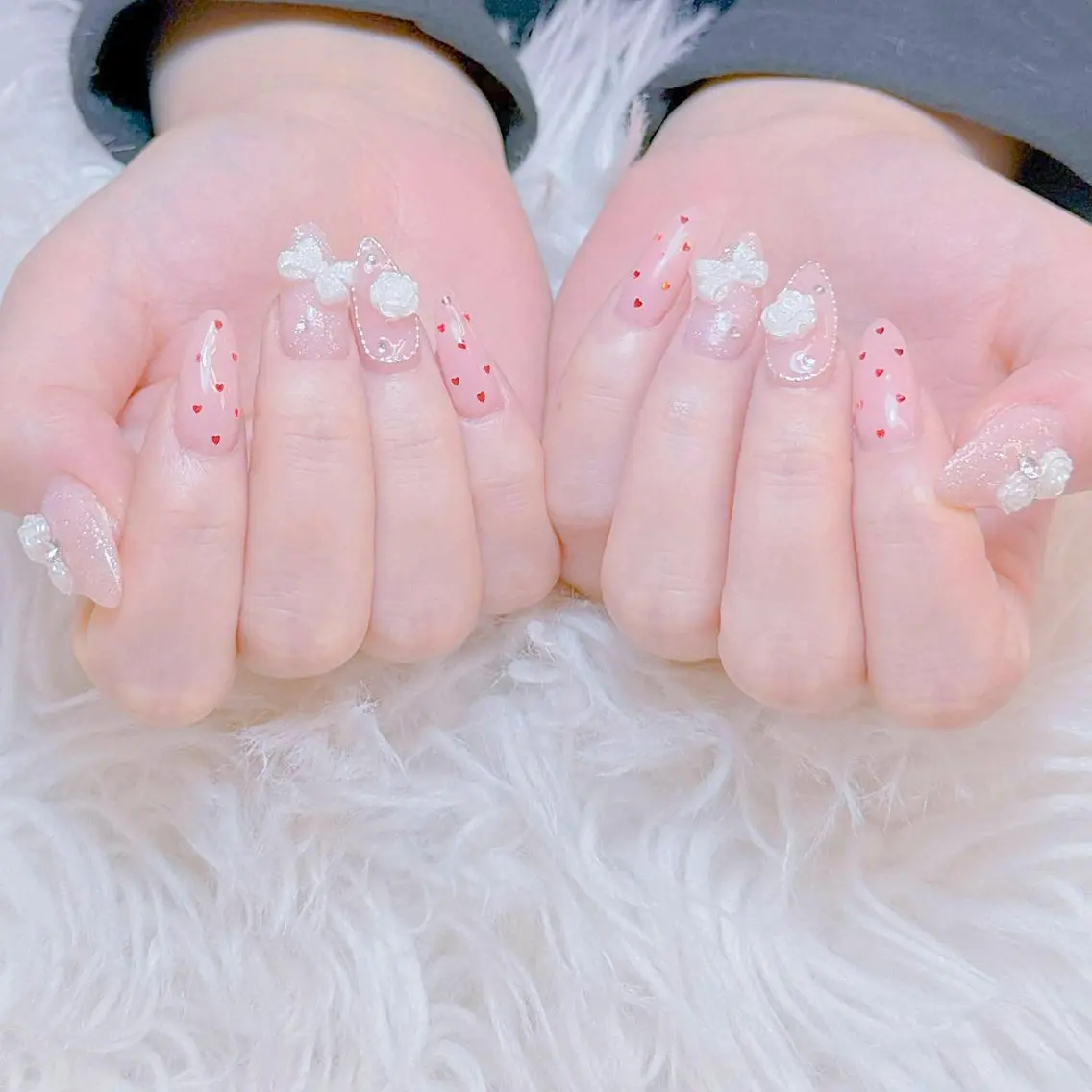 ネイル ANH ゴテゴテネイルのネイルデザイン