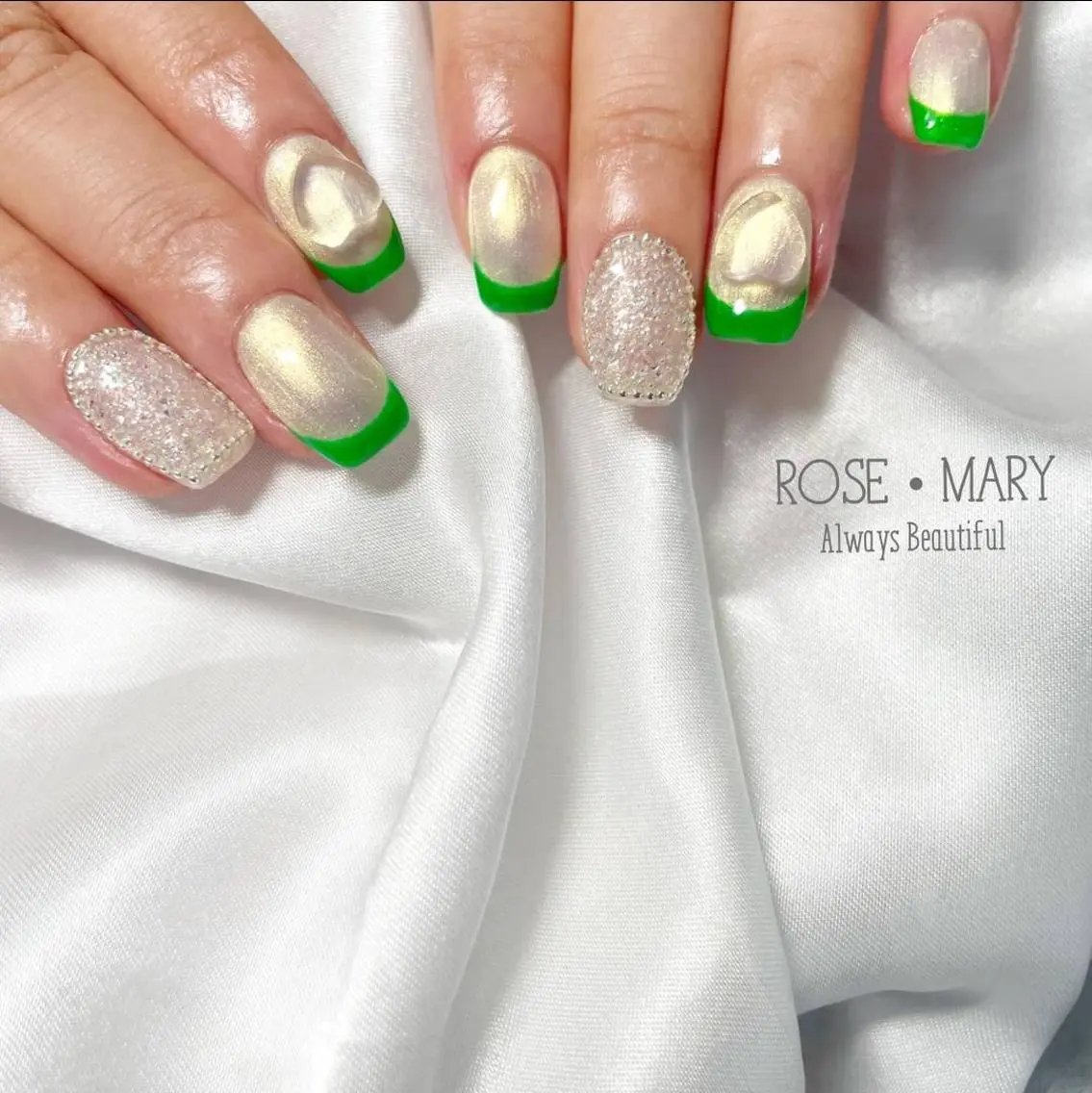 ネイル ハンドネイル ROSE・ MARY 鈴木のネイルデザイン