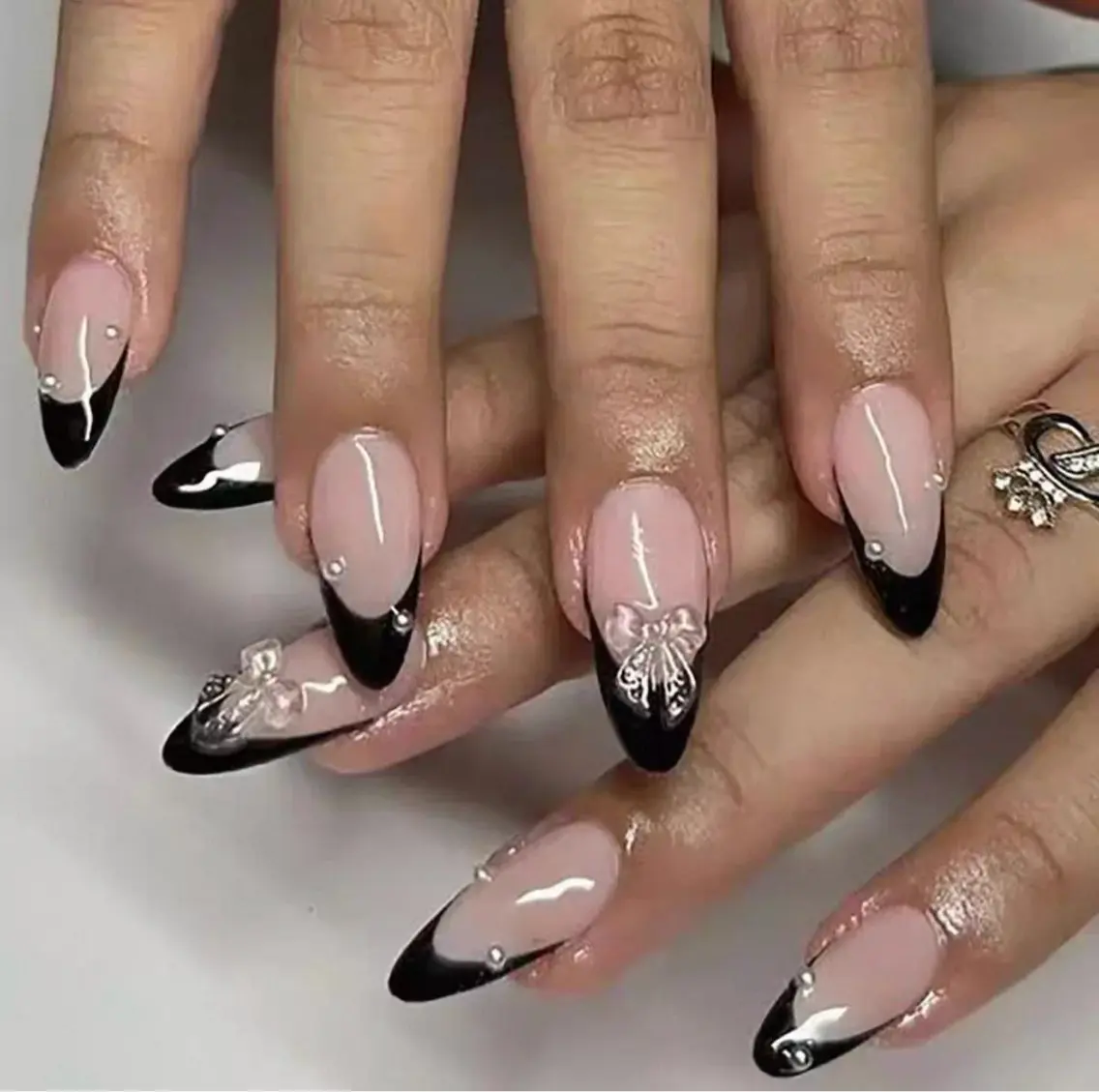 ネイル ジェルネイル ミラーネイル ニュアンスネイル 夏ネイル ネイルチップ Mai nail サロン渋谷のネイルデザイン