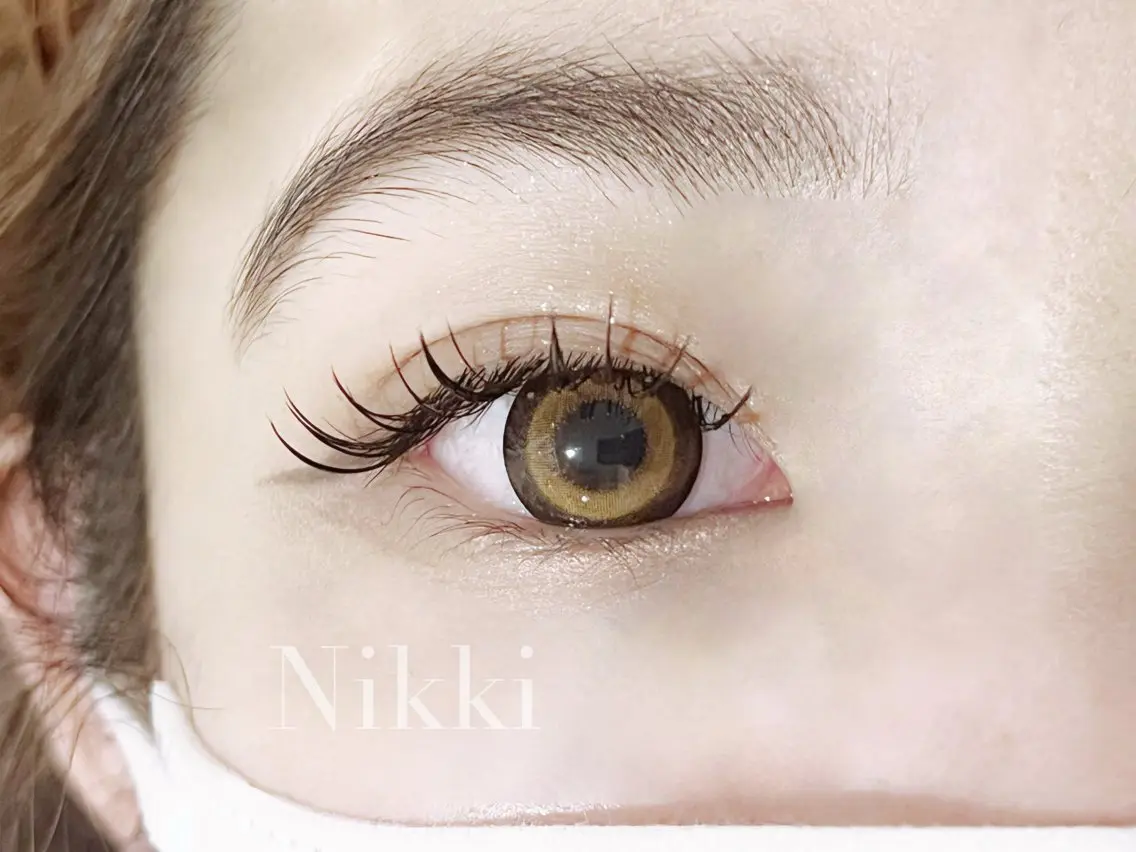 マツエク・マツパ フラットラッシュ vivogue 🪽Nikkiのマツエク・マツパデザイン