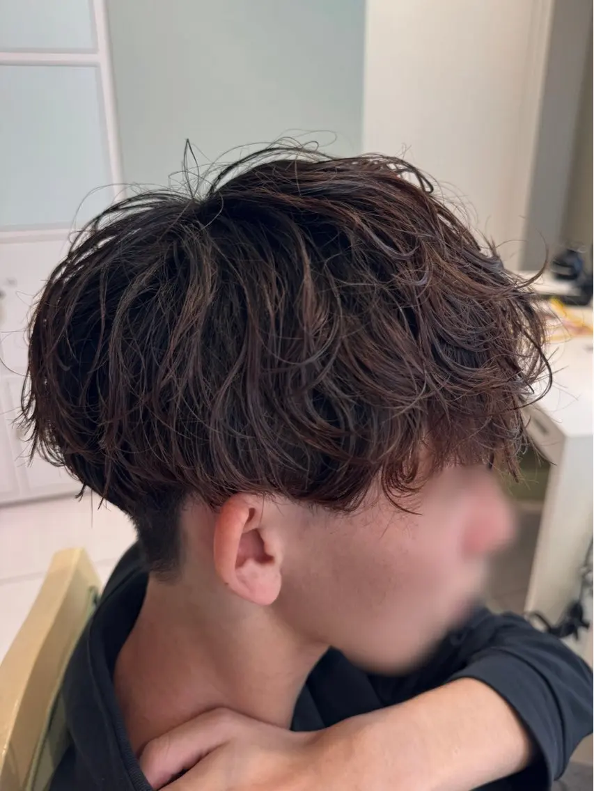 パーマ カット パーマ トリートメント パーマ/透明感カラー /下村 伯のヘアスタイル