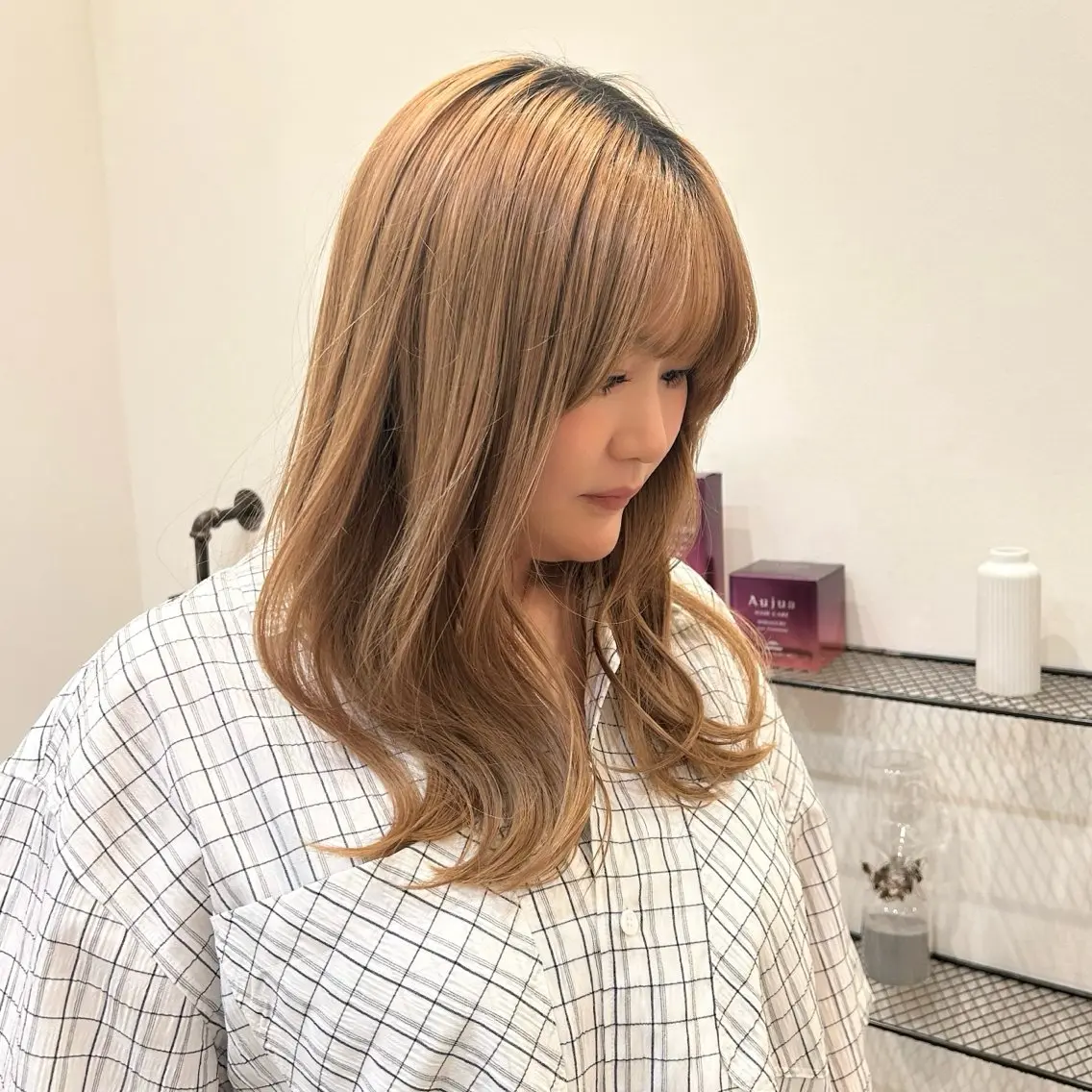 ロング AILERON 神村のヘアスタイル