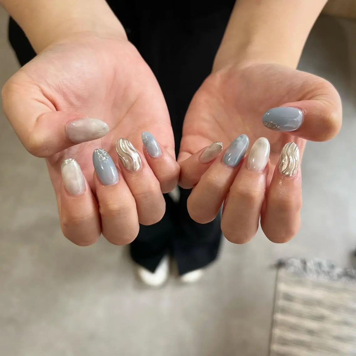 ネイル 持ち込み スカルプネイル A/gan nail salonのネイルデザイン