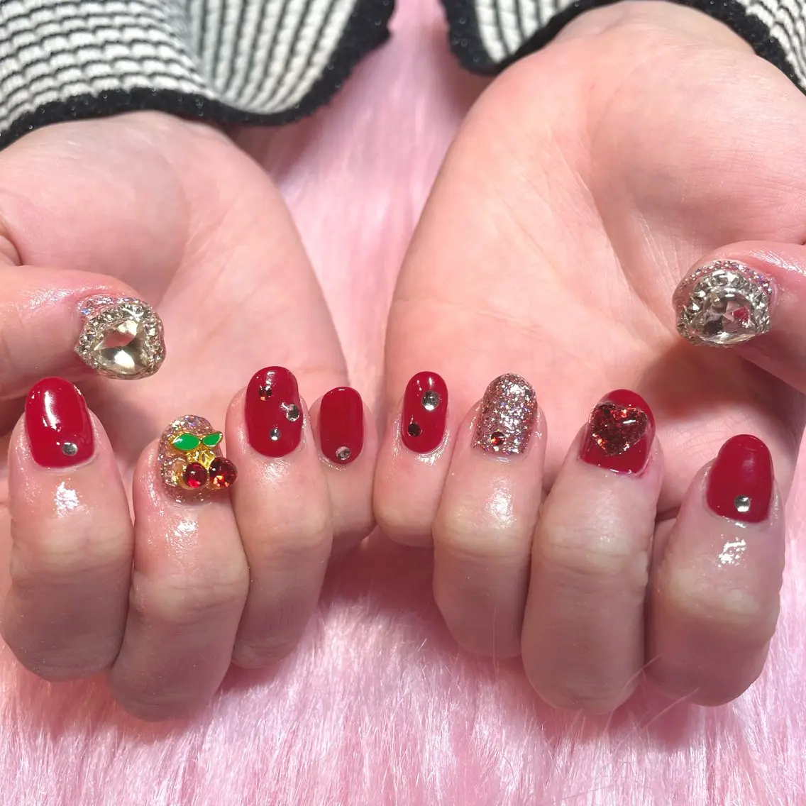ネイル ハンドネイル Nail ヌシん家 AKANEのネイルデザイン